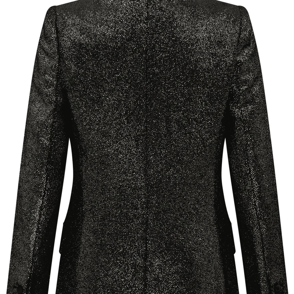 NWT Agent Provocateur Teo tuxedo jacket glitter size US 6. UK 10 - Picture 5 of 11